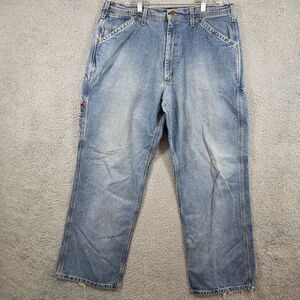 Polo Jeans Company Ralph Lauren Carpenter Jeans Mens 36x32 Blue Workwear Pants